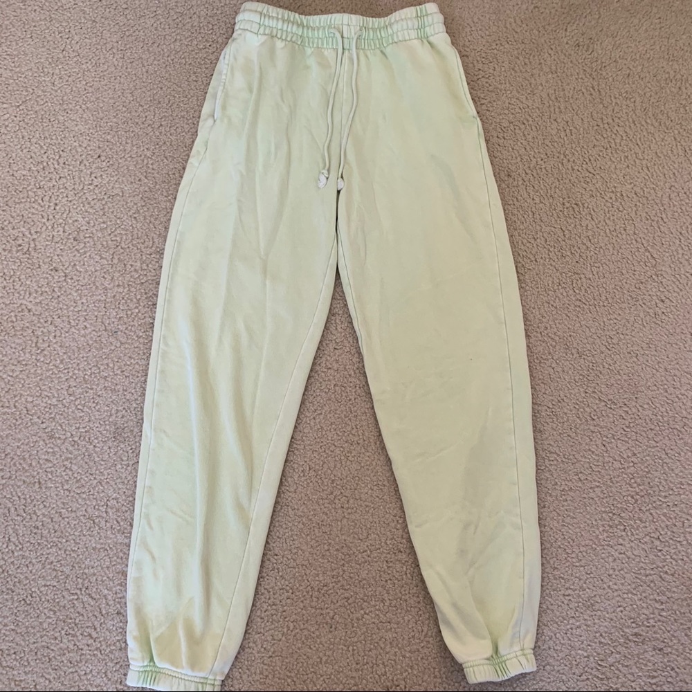 PACSUN LA HEARTS MINT GREEN SWEATPANTS